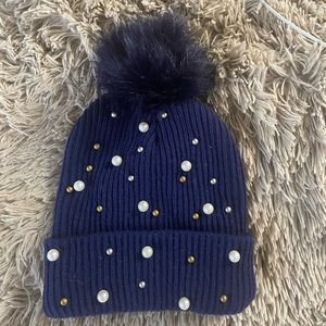 Navy blue Winter Hat